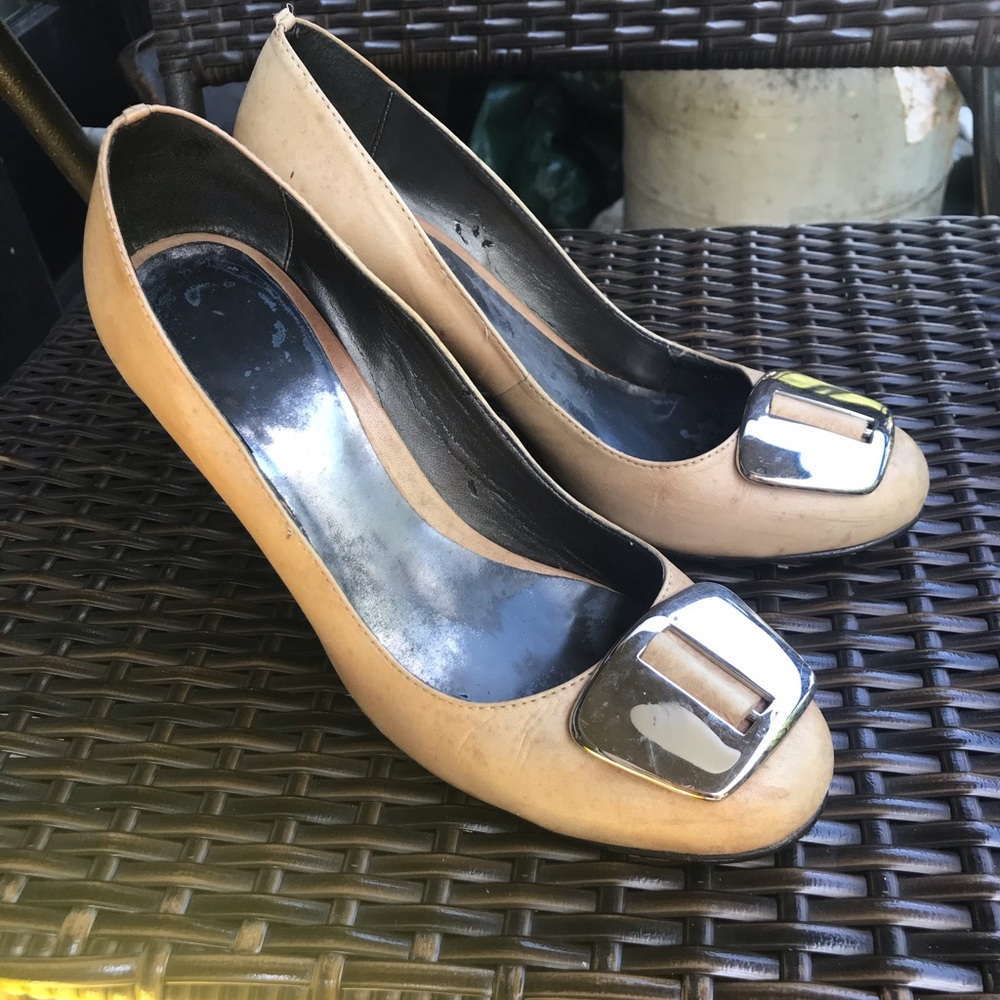 Vintage leather shoes